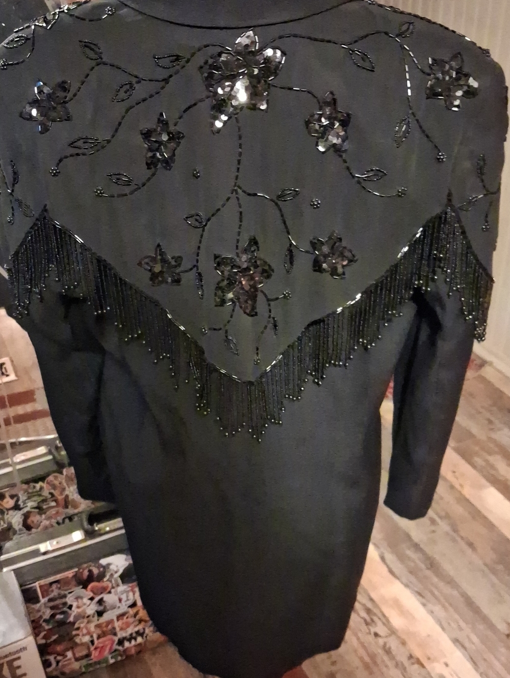 Lew Magram New York-Beaded Western Jacket